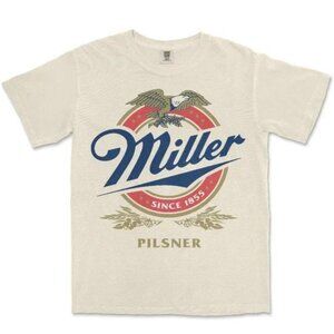 Beer Budweiser Miller White Vintage Graphics Unisex T-Shirt